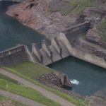 Katse Dam Wall - Bottom